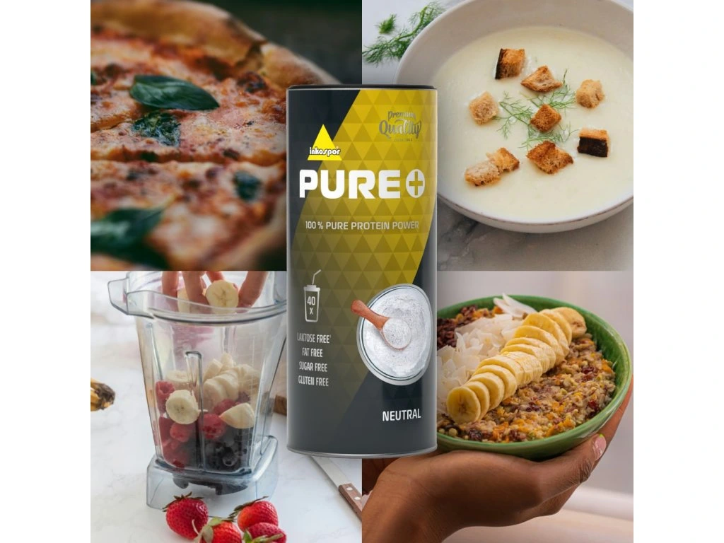 Pure Plus Protein 440 g Bez příchutě2